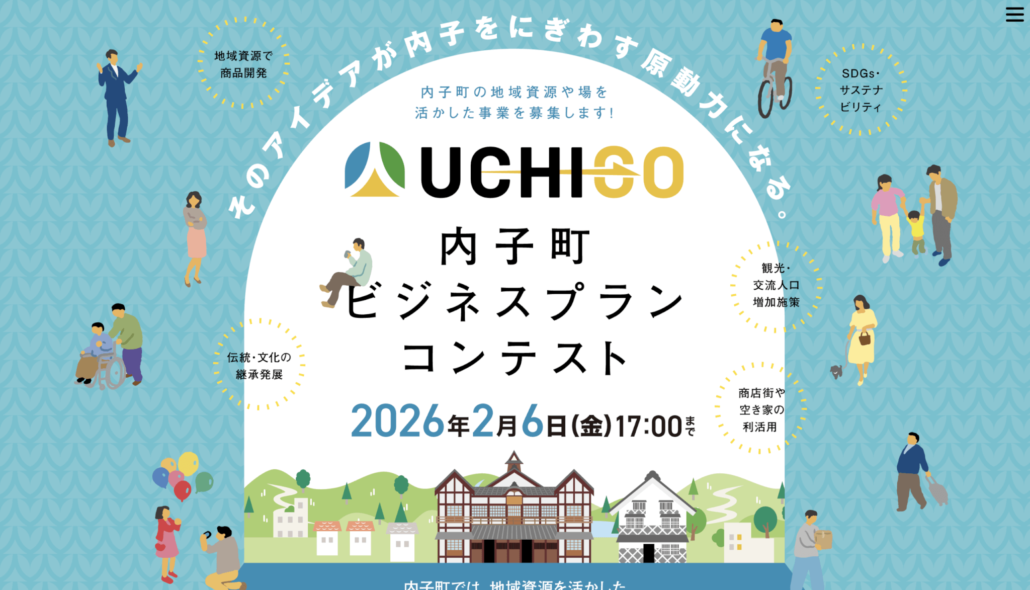 内子町ビジネスプランコンテスト「UCHI-GO」
