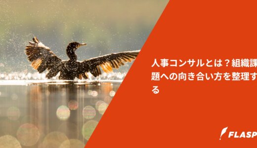 人事コンサルとは？組織課題への向き合い方を整理する