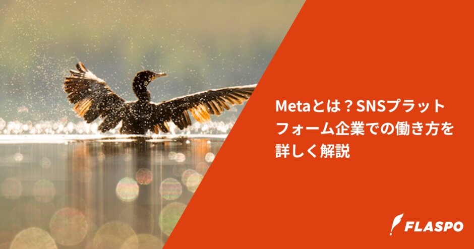 Metaとは？SNSプラットフォーム企業での働き方を詳しく解説
