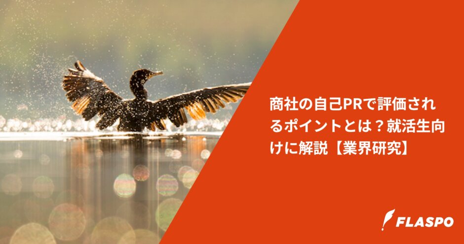 商社の自己PRで評価されるポイントとは？就活生向けに解説【業界研究】