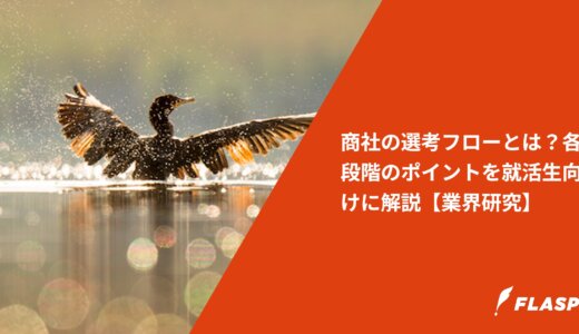 商社の選考フローとは？各段階のポイントを就活生向けに解説【業界研究】
