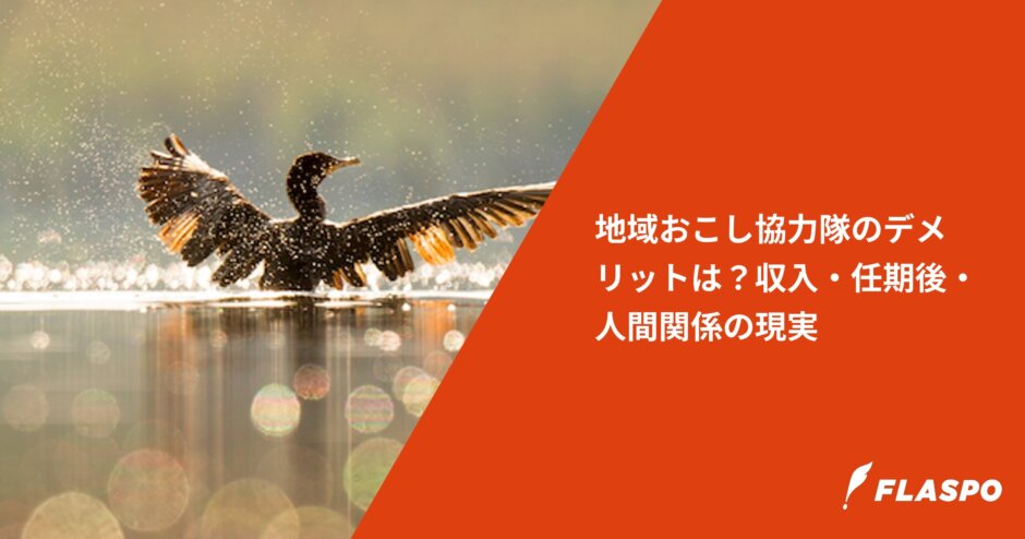 地域おこし協力隊のデメリットは？収入・任期後・人間関係の現実